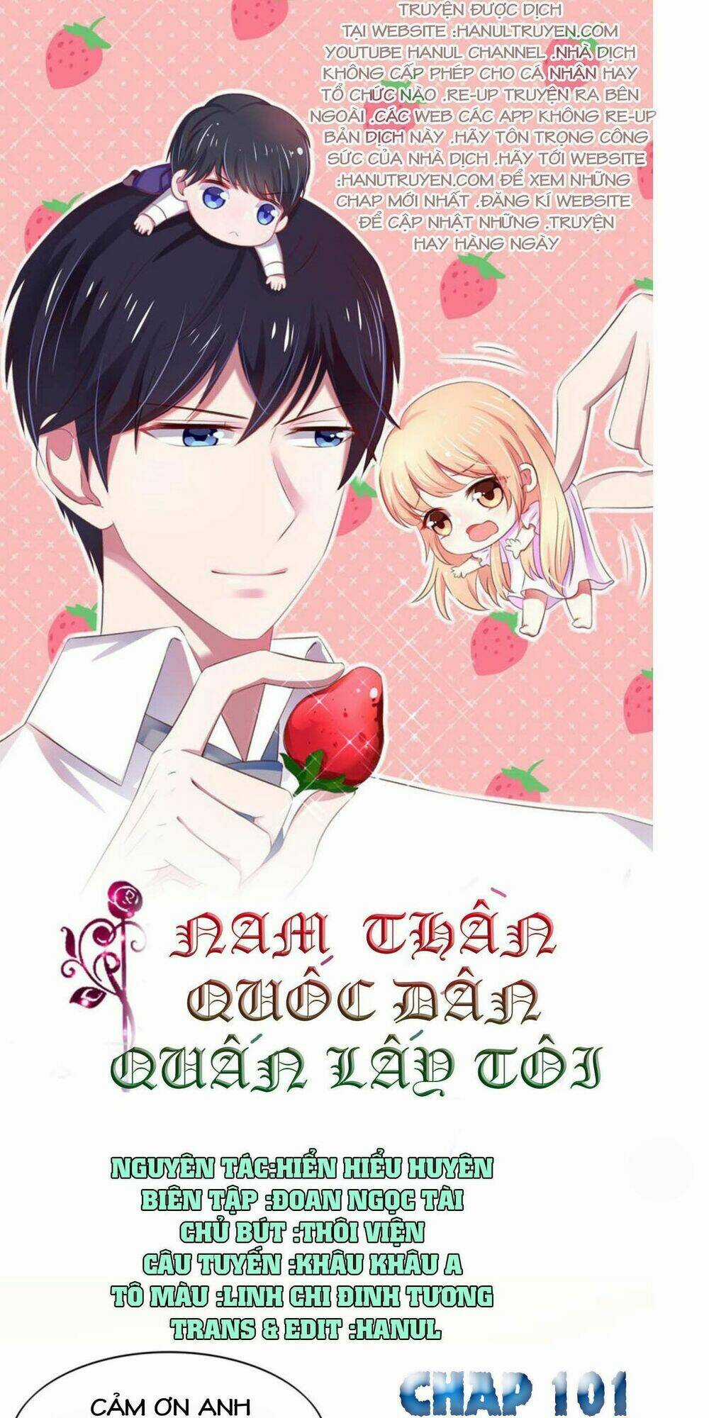 Nam Thần Quốc Dân Quấn Lấy Tôi Chapter 101 trang 0