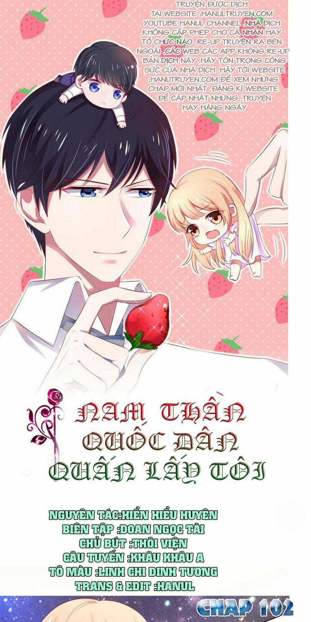 Nam Thần Quốc Dân Quấn Lấy Tôi Chapter 102 trang 0