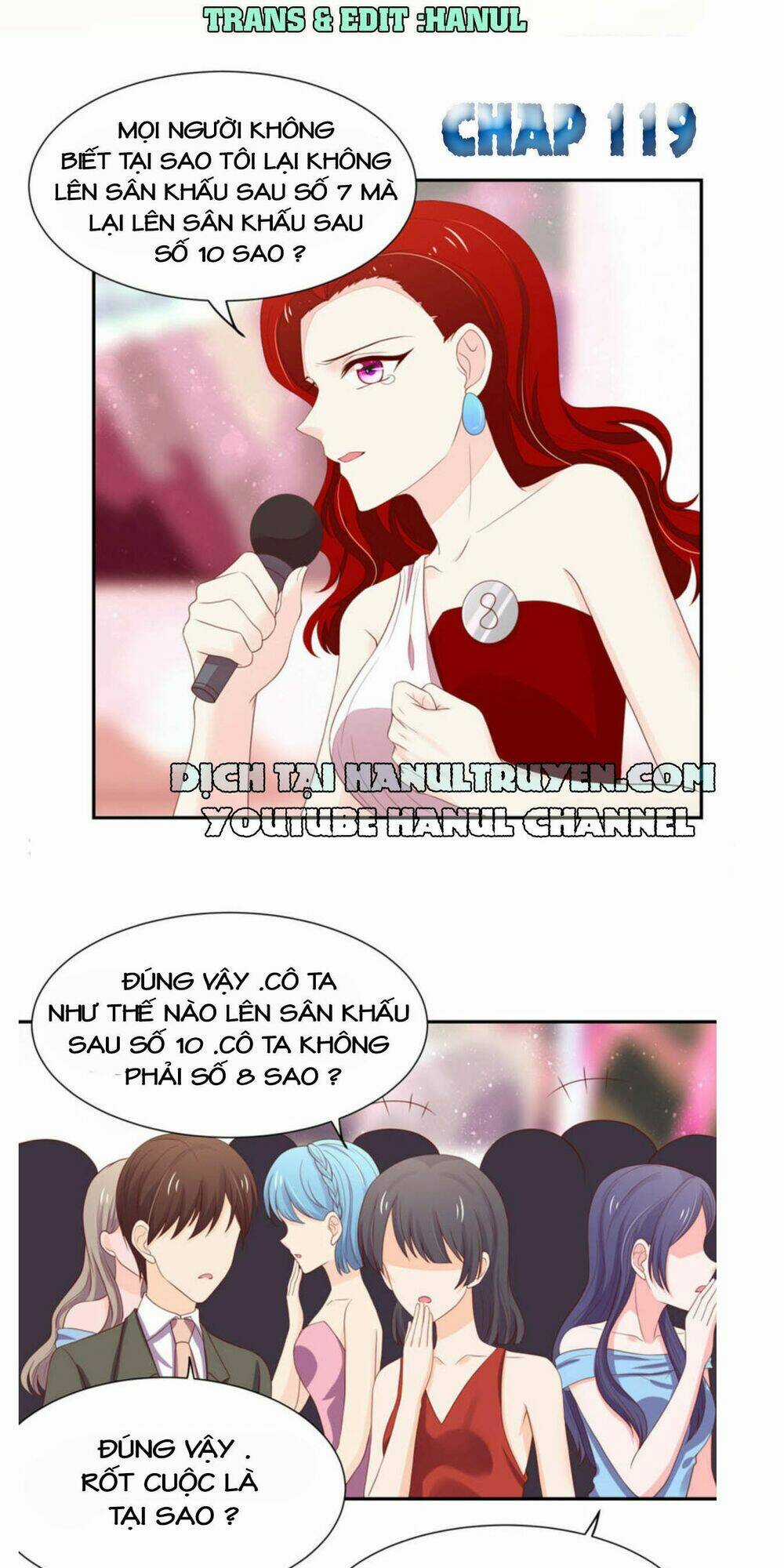 Nam Thần Quốc Dân Quấn Lấy Tôi Chapter 119 trang 1
