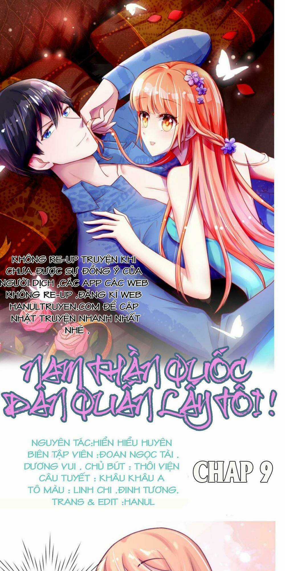 Nam Thần Quốc Dân Quấn Lấy Tôi Chapter 9 trang 0