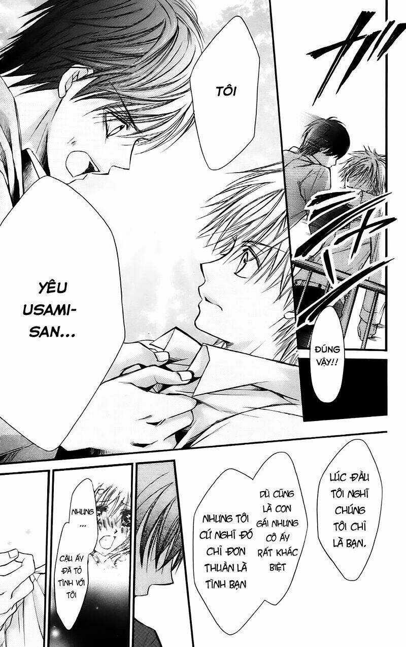 Namida Usagi - Seifuku No Kataomoi Chapter 17 trang 16