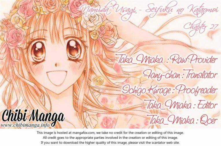 Namida Usagi - Seifuku No Kataomoi Chapter 27 trang 32