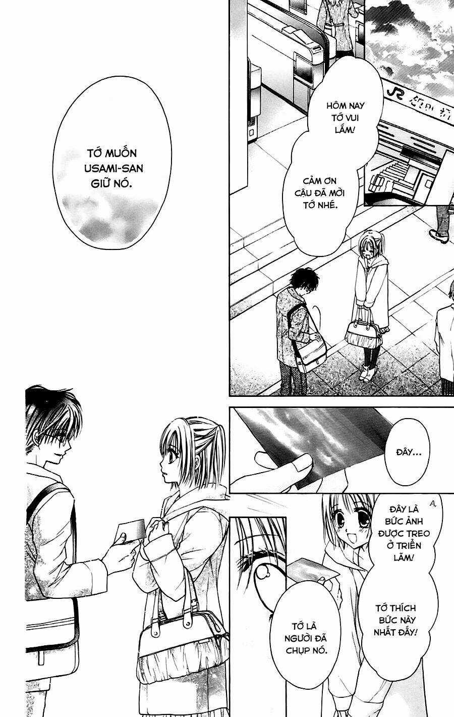 Namida Usagi - Seifuku No Kataomoi Chapter 4 trang 12