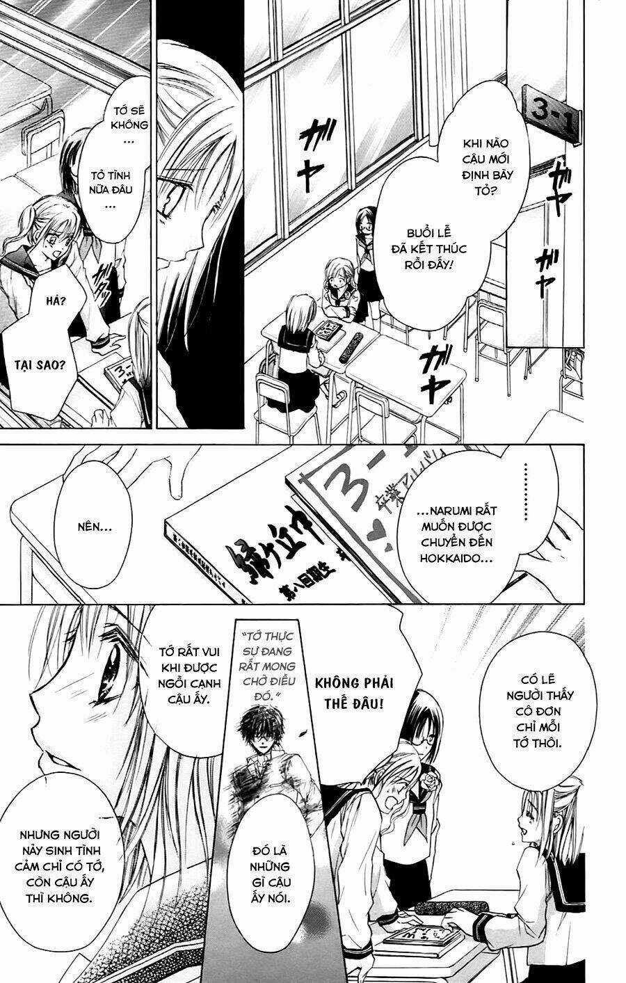 Namida Usagi - Seifuku No Kataomoi Chapter 5 trang 21