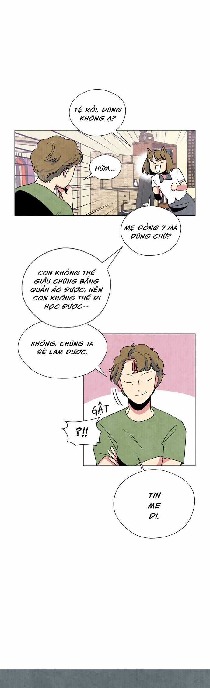 Nàng Chó Sói Và Chiếc Khăn Choàng Đỏ Chapter 2 trang 5