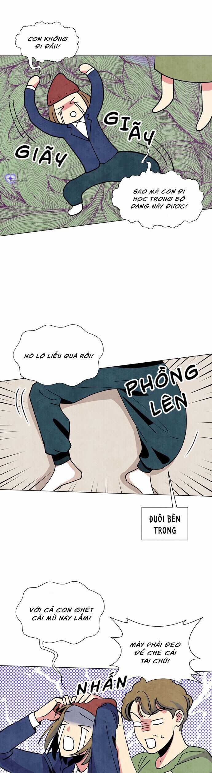 Nàng Chó Sói Và Chiếc Khăn Choàng Đỏ Chapter 2 trang 8