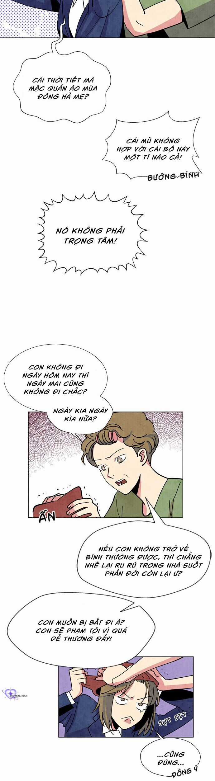 Nàng Chó Sói Và Chiếc Khăn Choàng Đỏ Chapter 2 trang 9