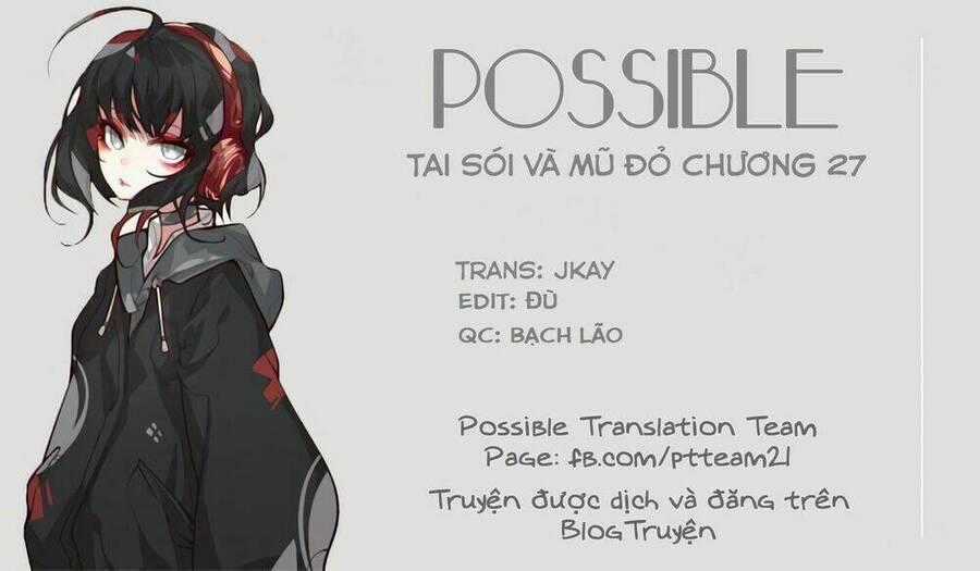 Nàng Chó Sói Và Chiếc Khăn Choàng Đỏ Chapter 27 trang 1