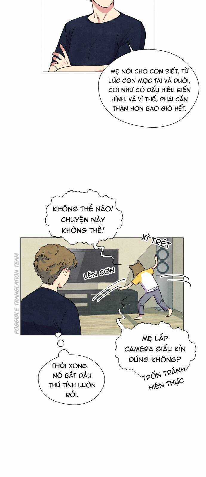 Nàng Chó Sói Và Chiếc Khăn Choàng Đỏ Chapter 4 trang 35