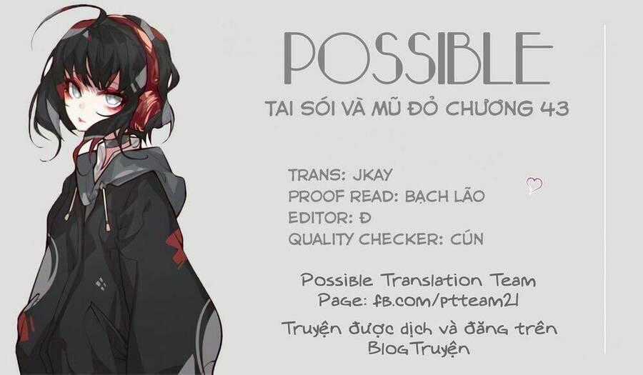 Nàng Chó Sói Và Chiếc Khăn Choàng Đỏ Chapter 43 trang 1