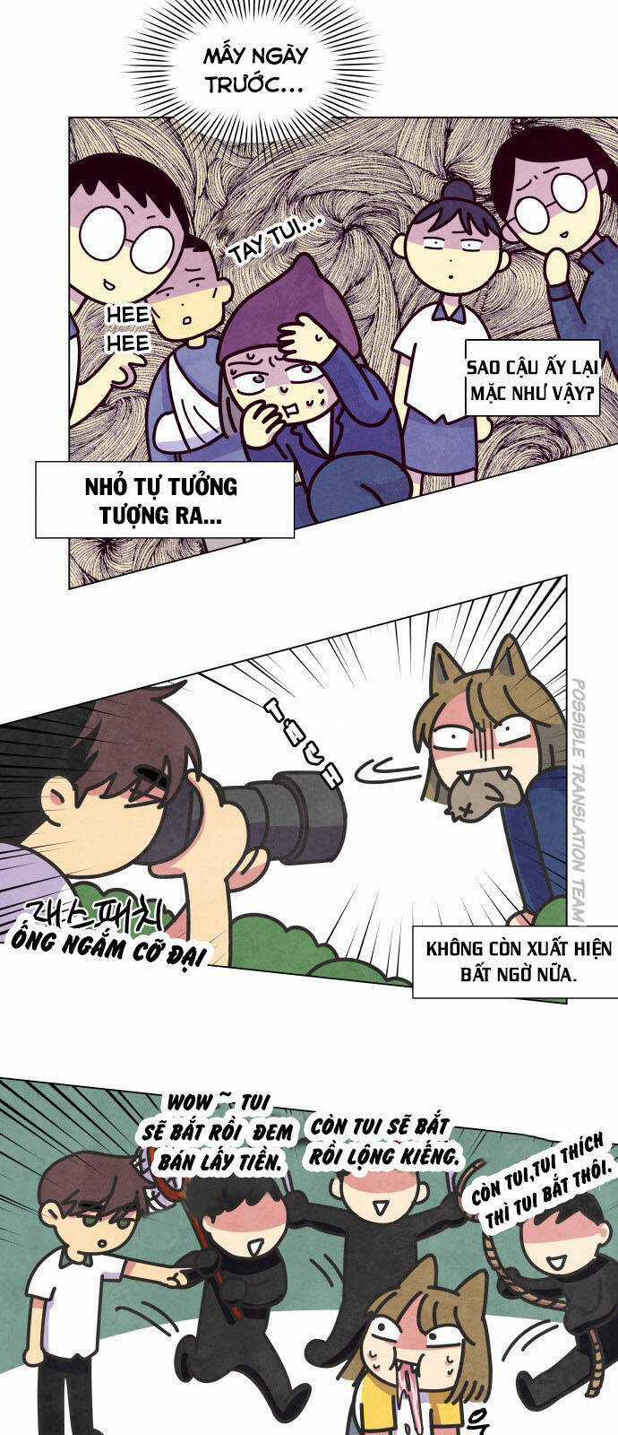 Nàng Chó Sói Và Chiếc Khăn Choàng Đỏ Chapter 5 trang 30