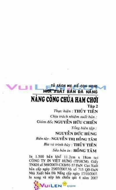 Nàng Công Chúa Ham Chơi Chapter 2 trang 1