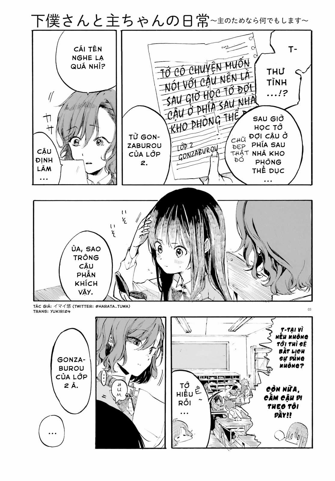 Nàng Đầy Tớ Chapter 2 trang 2