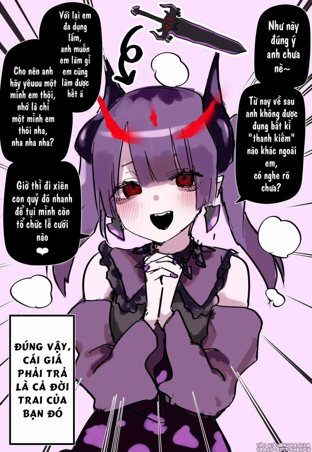 Nàng Kiếm Yandere Chapter 1 trang 3