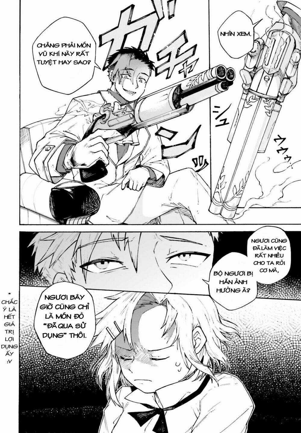 Nàng Loli Sát Thủ Và Ông Chú Bất Tử! Chapter 1.5 trang 8