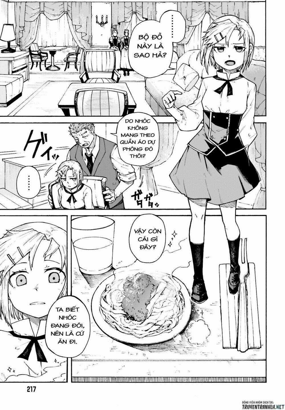 Nàng Loli Sát Thủ Và Ông Chú Bất Tử! Chapter 1 trang 13
