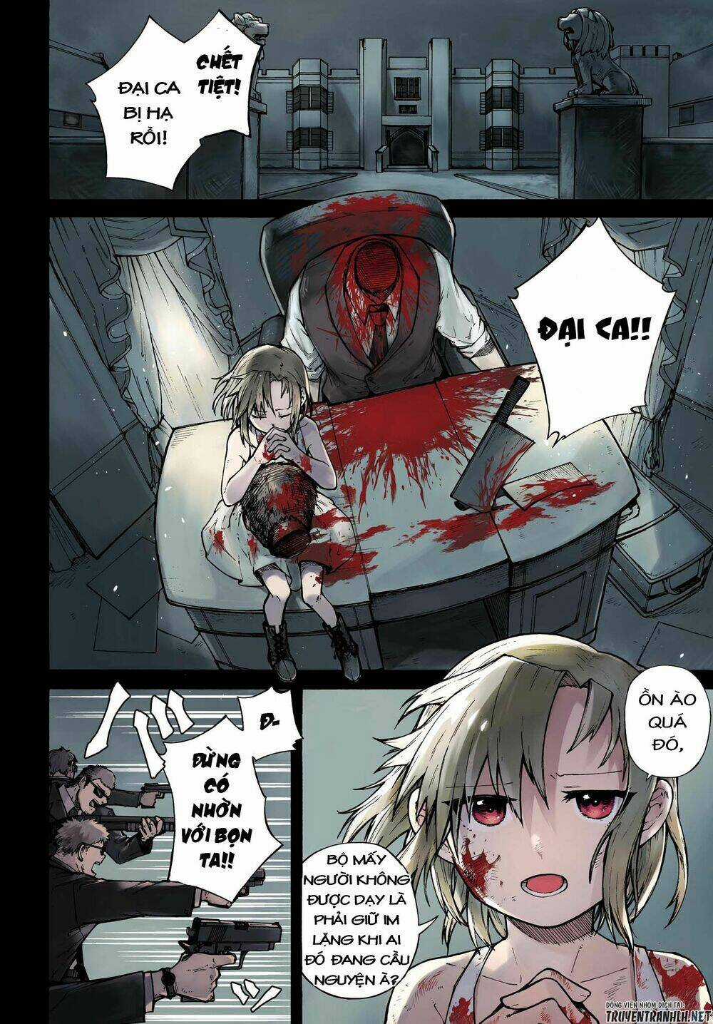 Nàng Loli Sát Thủ Và Ông Chú Bất Tử! Chapter 1 trang 2