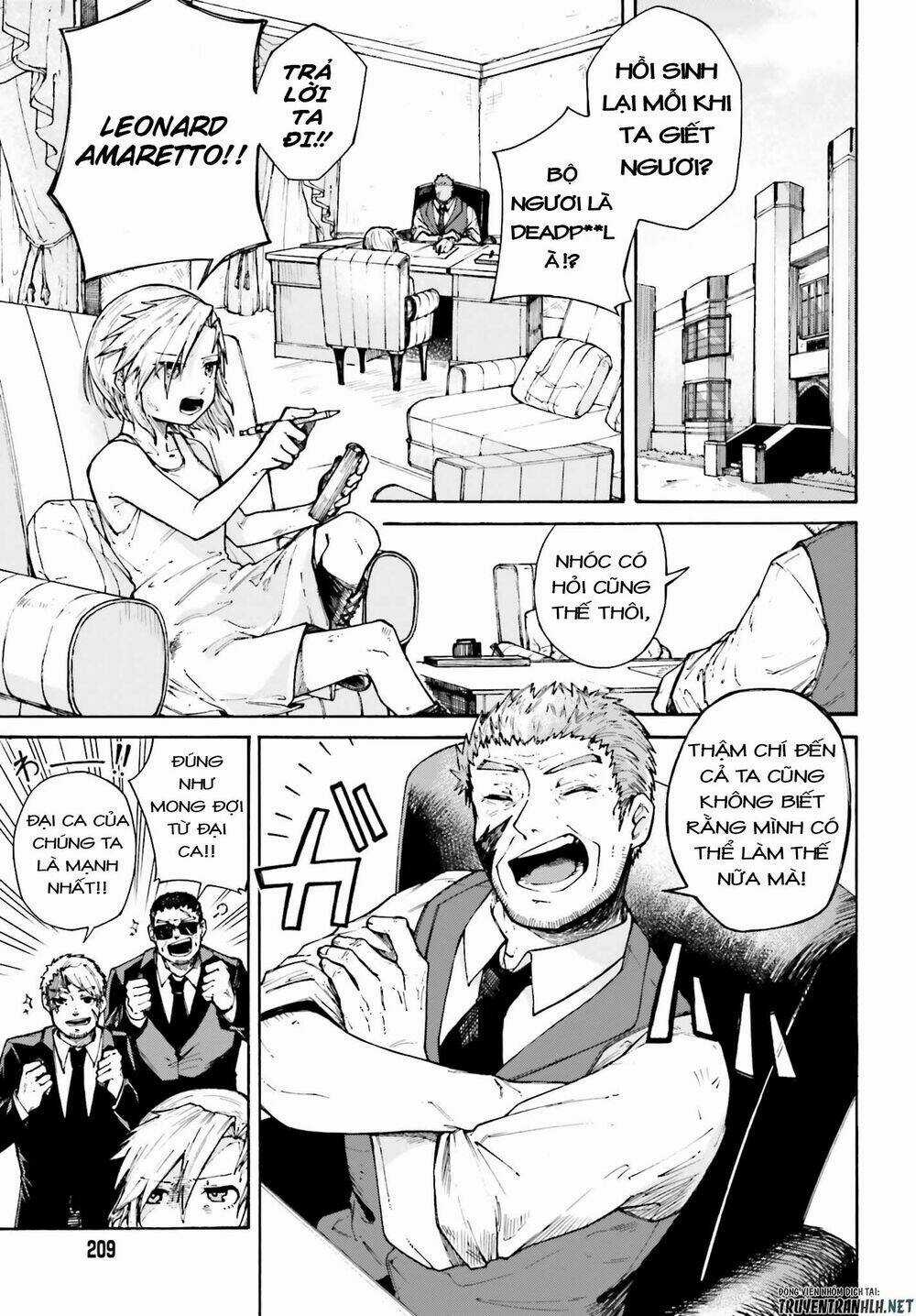 Nàng Loli Sát Thủ Và Ông Chú Bất Tử! Chapter 1 trang 5