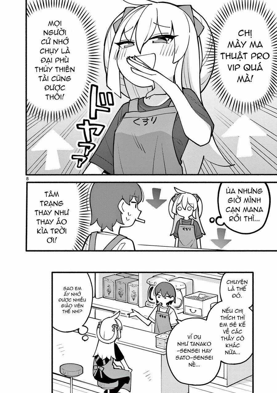 Nàng Phù Thủy Thiên Tài Hết Mana Rồi! Chapter 12 trang 8