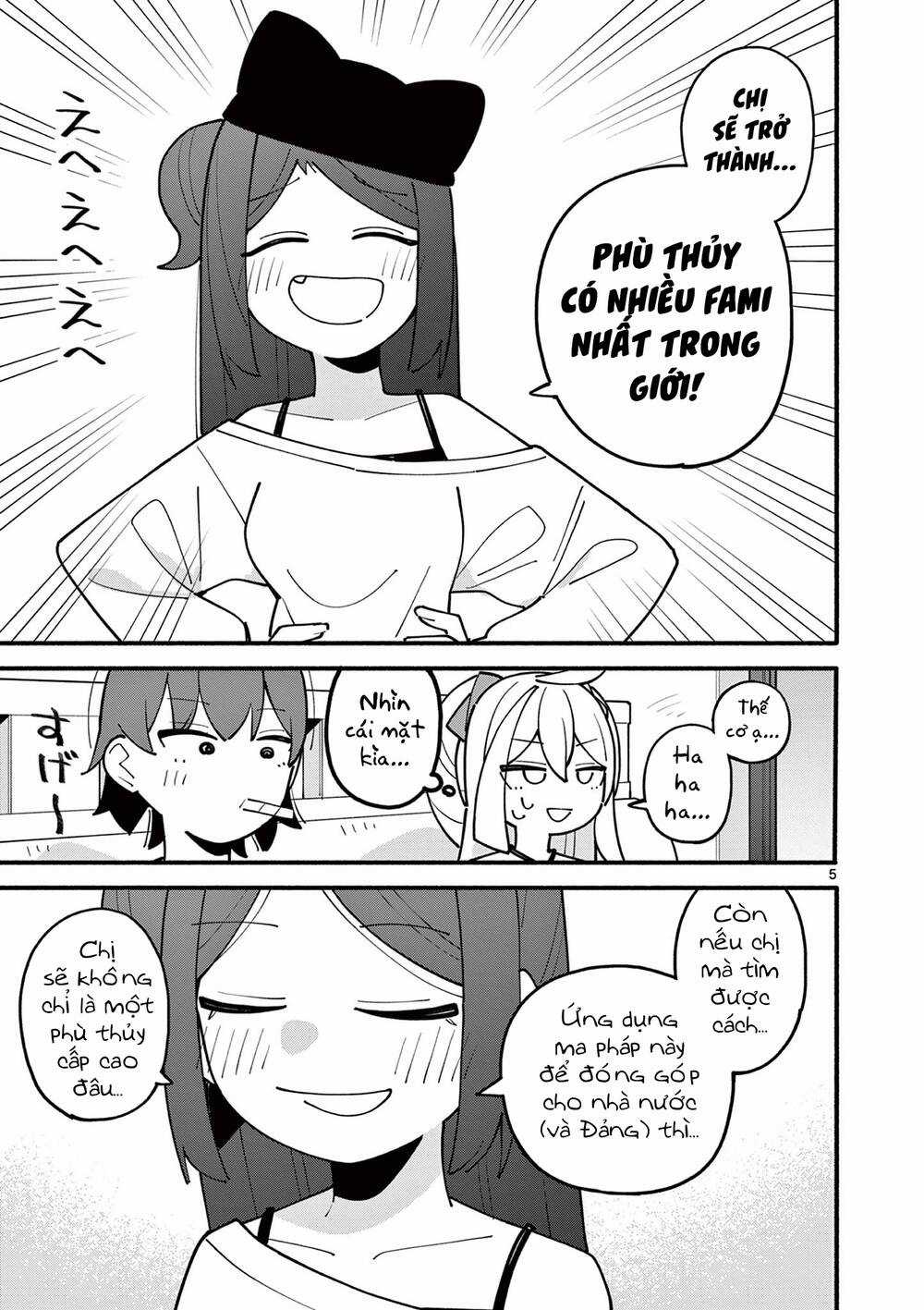 Nàng Phù Thủy Thiên Tài Hết Mana Rồi! Chapter 22 trang 5