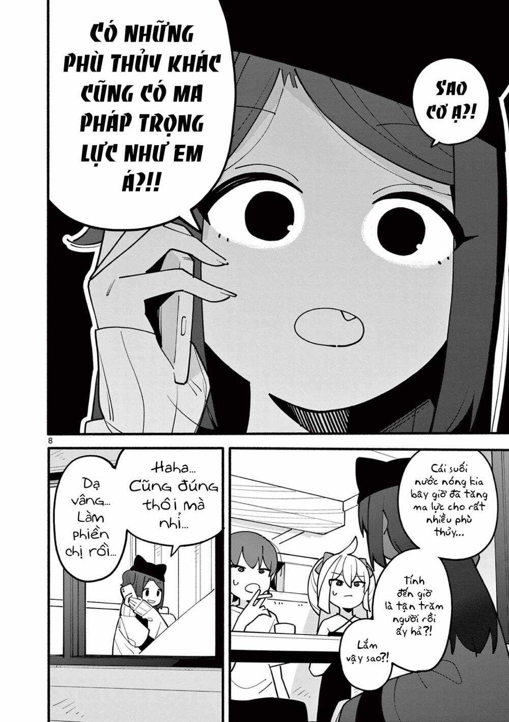 Nàng Phù Thủy Thiên Tài Hết Mana Rồi! Chapter 22 trang 8