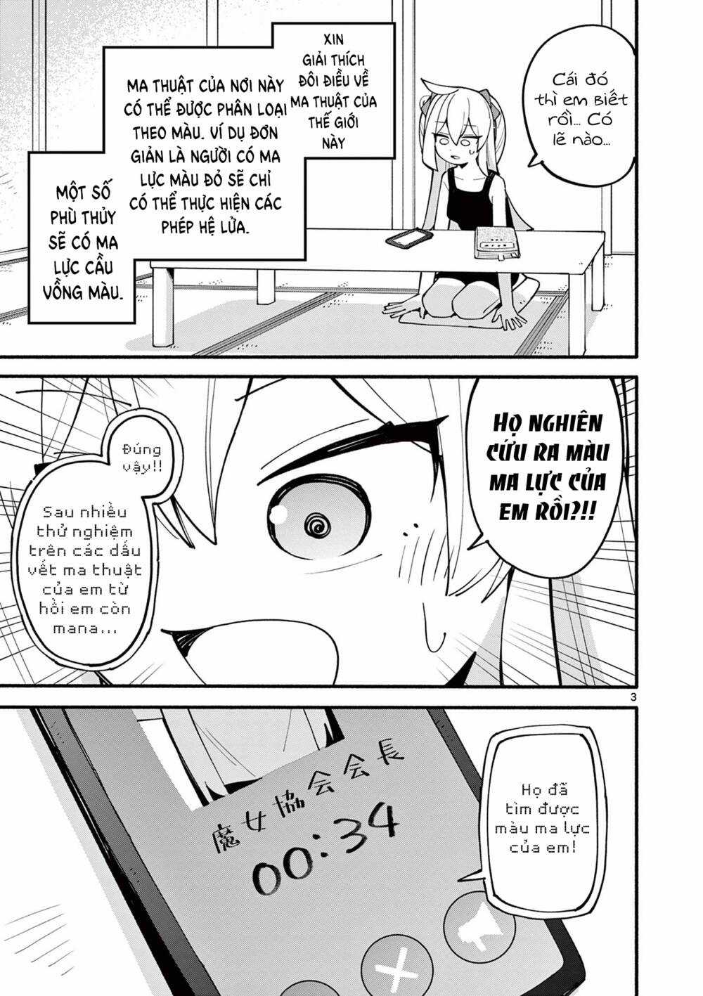 Nàng Phù Thủy Thiên Tài Hết Mana Rồi! Chapter 24 trang 3