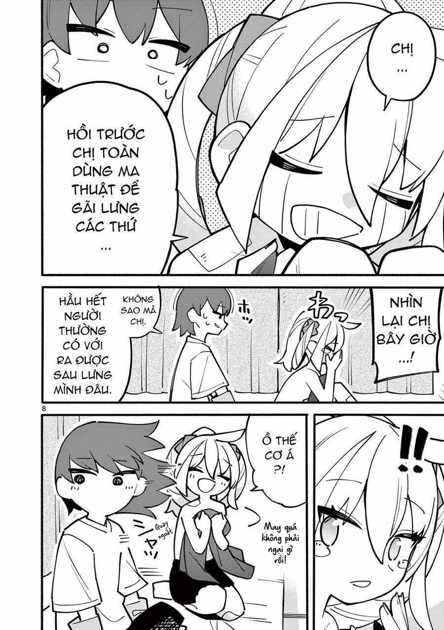 Nàng Phù Thủy Thiên Tài Hết Mana Rồi! Chapter 4 trang 7