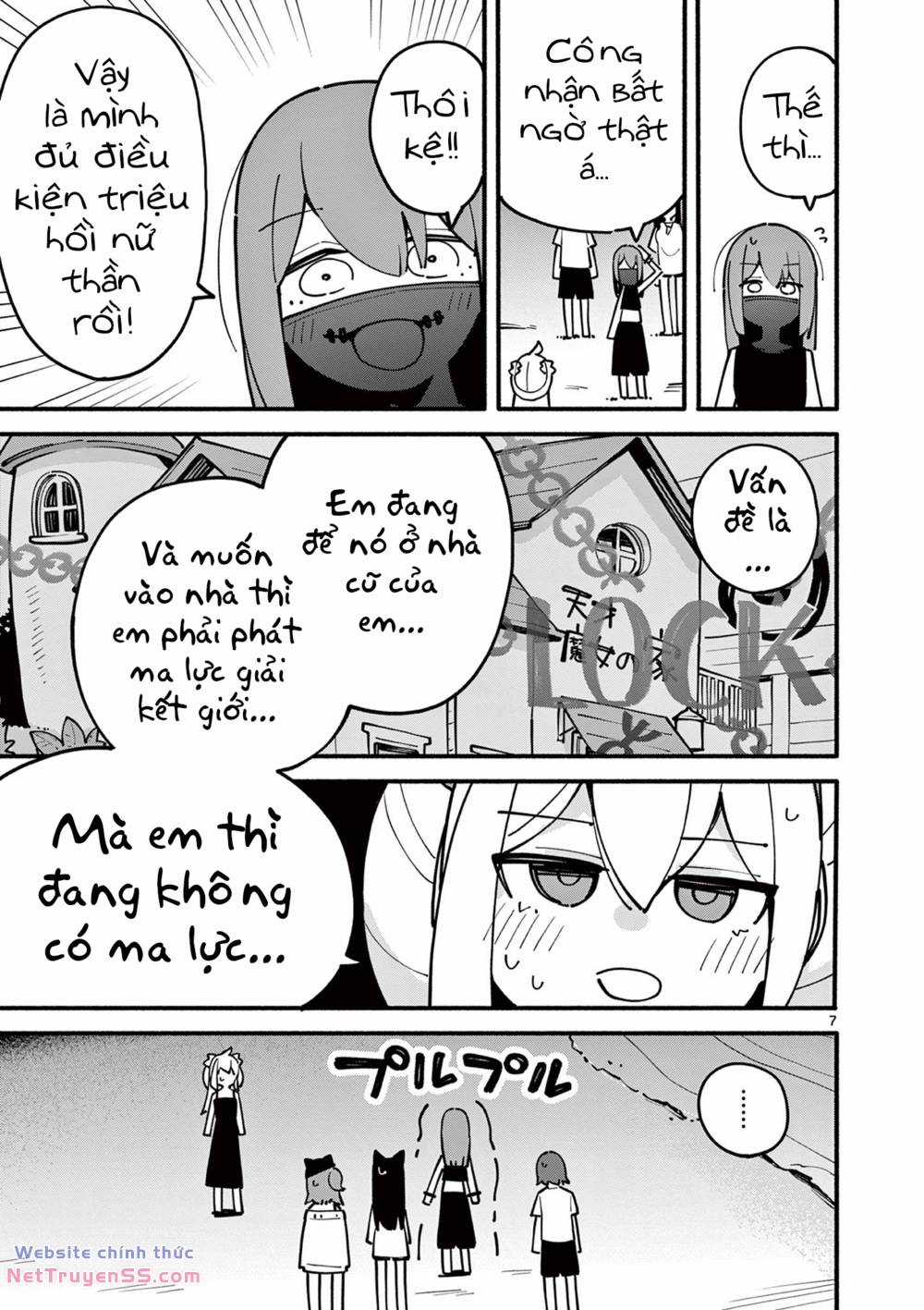 Nàng Phù Thủy Thiên Tài Hết Mana Rồi! Chapter 44 trang 7