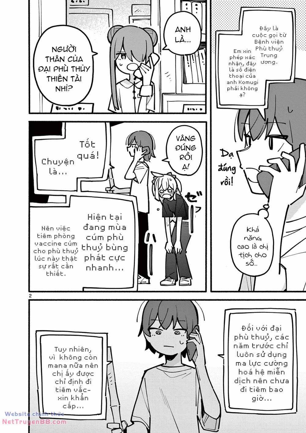 Nàng Phù Thủy Thiên Tài Hết Mana Rồi! Chapter 54 trang 2