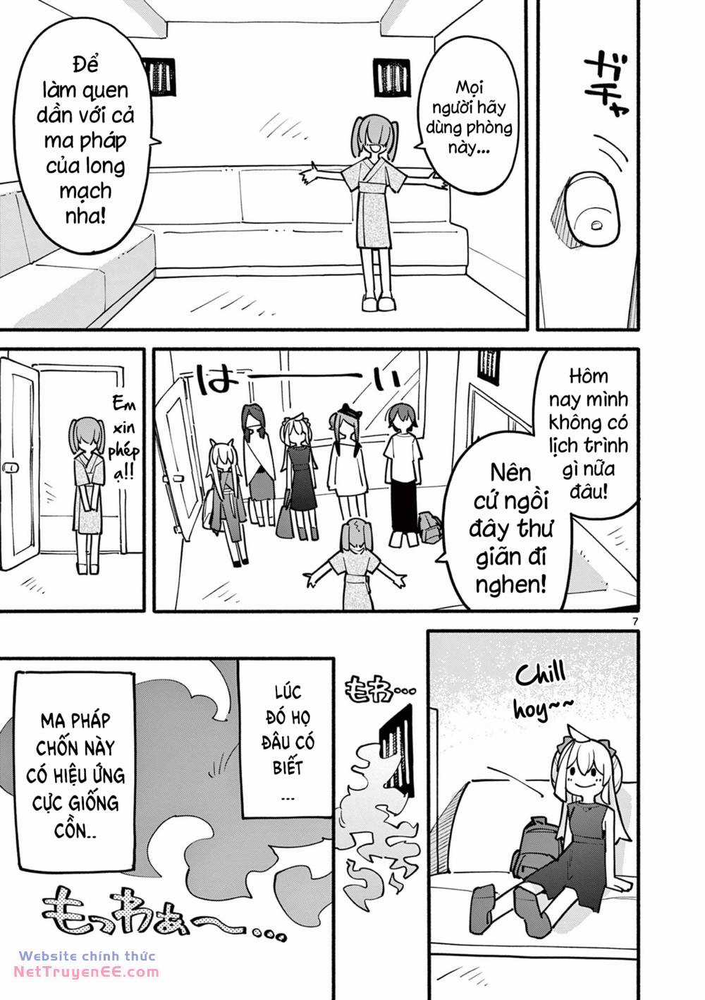 Nàng Phù Thủy Thiên Tài Hết Mana Rồi! Chapter 56 trang 7