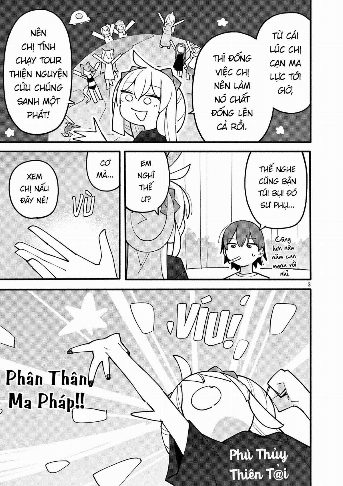 Nàng Phù Thủy Thiên Tài Hết Mana Rồi! Chapter 84 trang 3