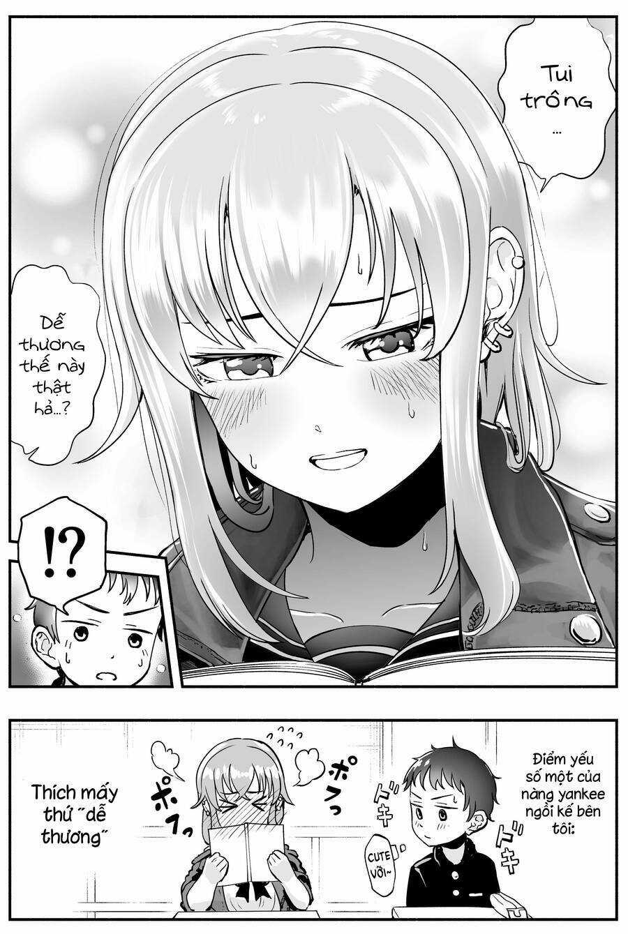 Nàng Yankee ngồi cạnh tôi có vô vàn điểm yếu! Chapter 1 trang 4