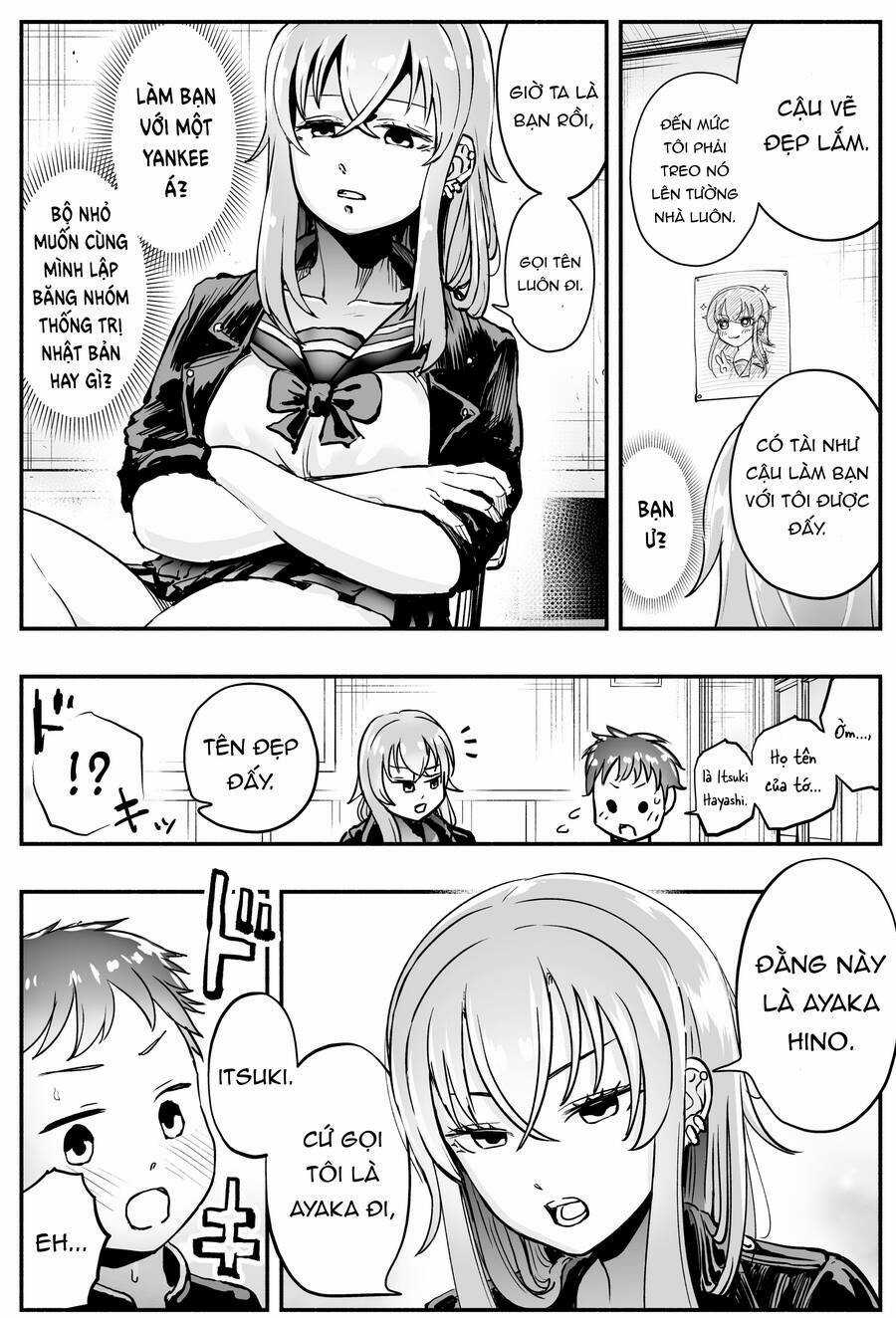 Nàng Yankee ngồi cạnh tôi có vô vàn điểm yếu! Chapter 2 trang 2