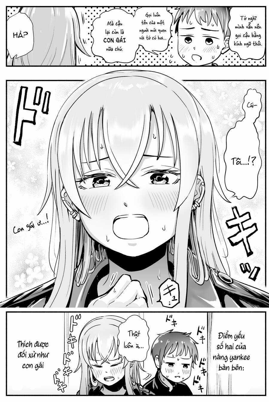 Nàng Yankee ngồi cạnh tôi có vô vàn điểm yếu! Chapter 2 trang 4