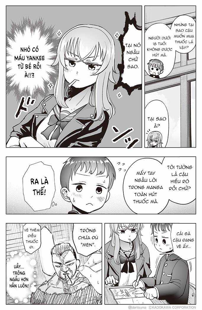 Nàng Yankee ngồi cạnh tôi có vô vàn điểm yếu! Chapter 4 trang 3