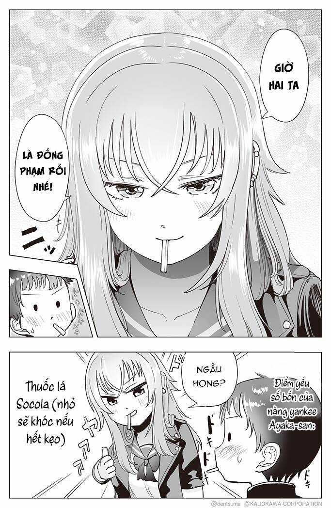 Nàng Yankee ngồi cạnh tôi có vô vàn điểm yếu! Chapter 4 trang 6