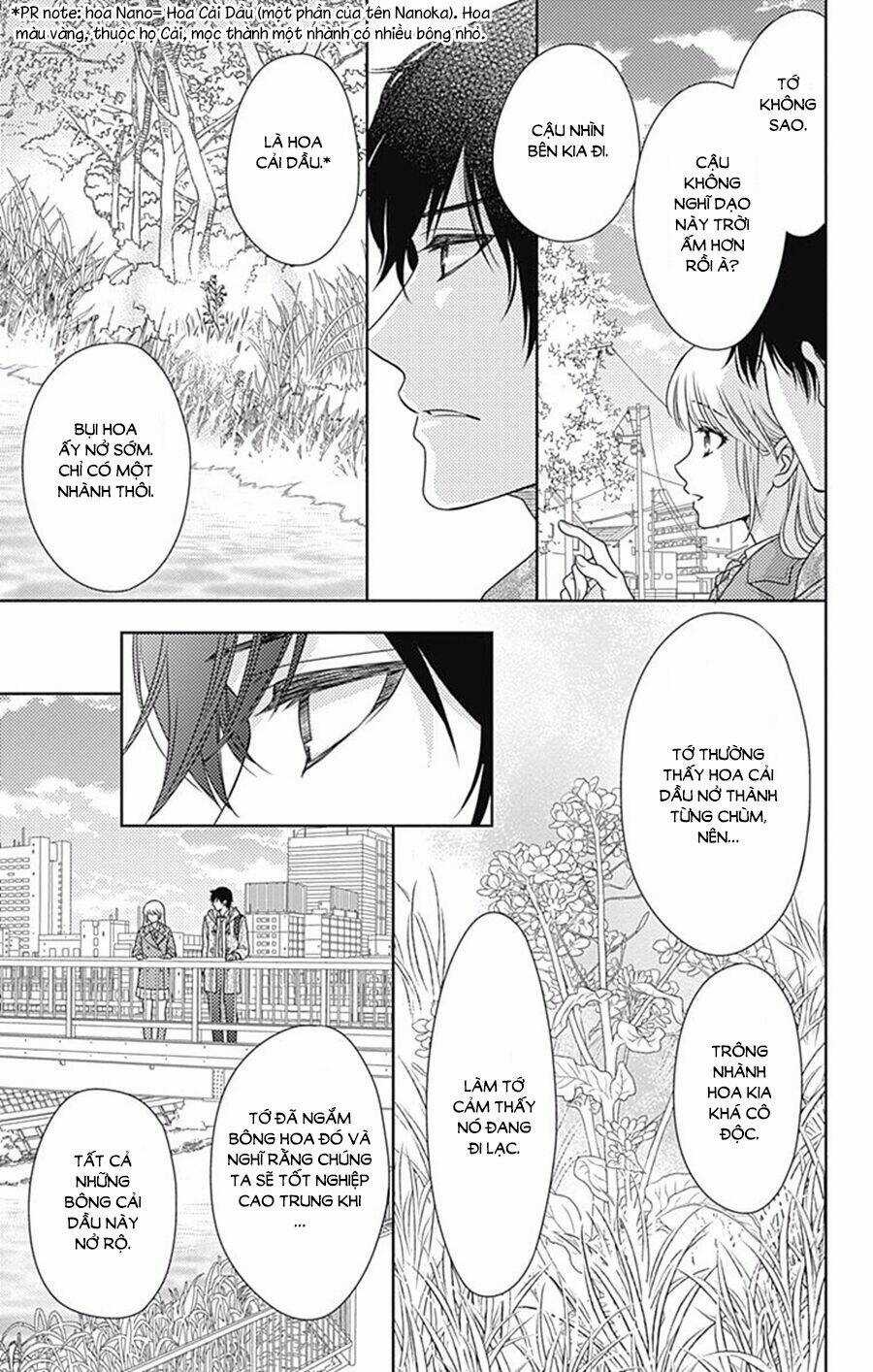 Nanoka No Kare Chapter 74 trang 12