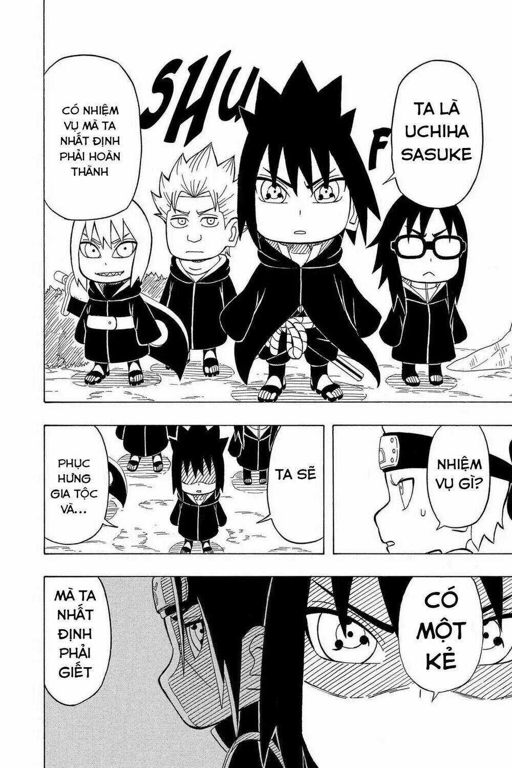 Naruto: Chibi Sasuke's Sharingan Legend Chapter 1 trang 9