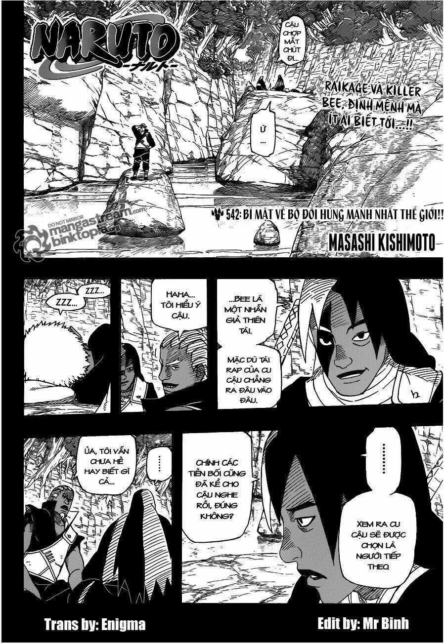 Naruto - Cửu Vĩ Hồ Ly Chapter 542 trang 1