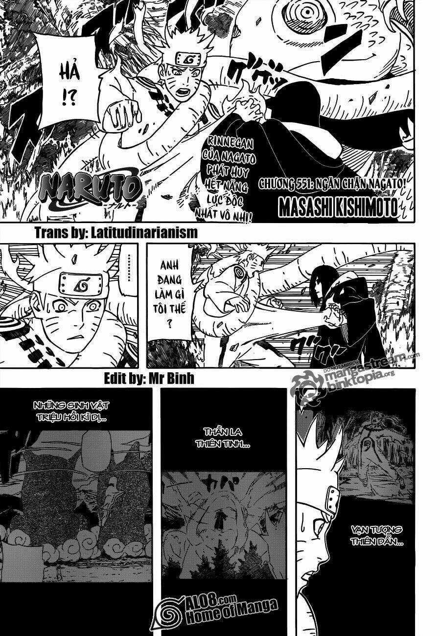Naruto - Cửu Vĩ Hồ Ly Chapter 551 trang 0
