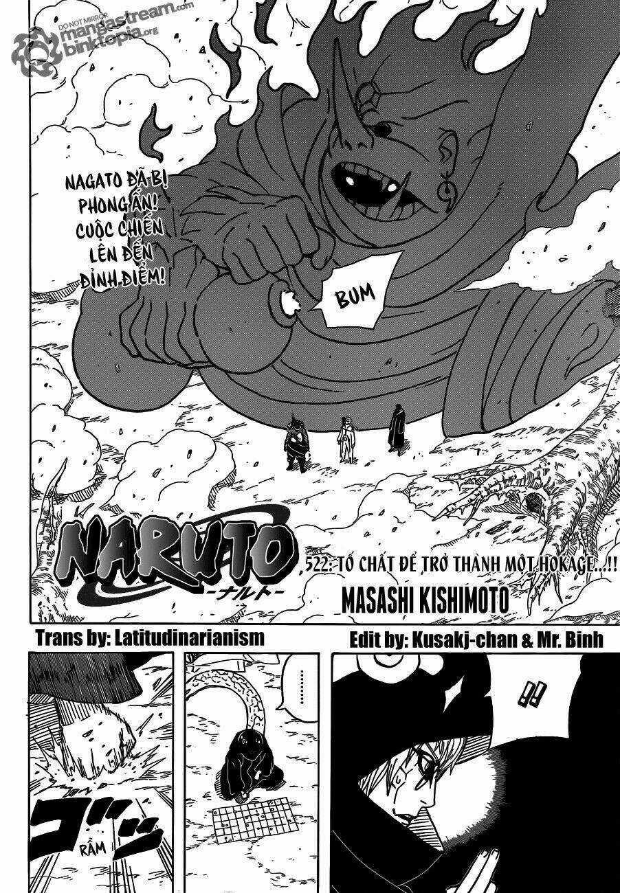 Naruto - Cửu Vĩ Hồ Ly Chapter 552 trang 1