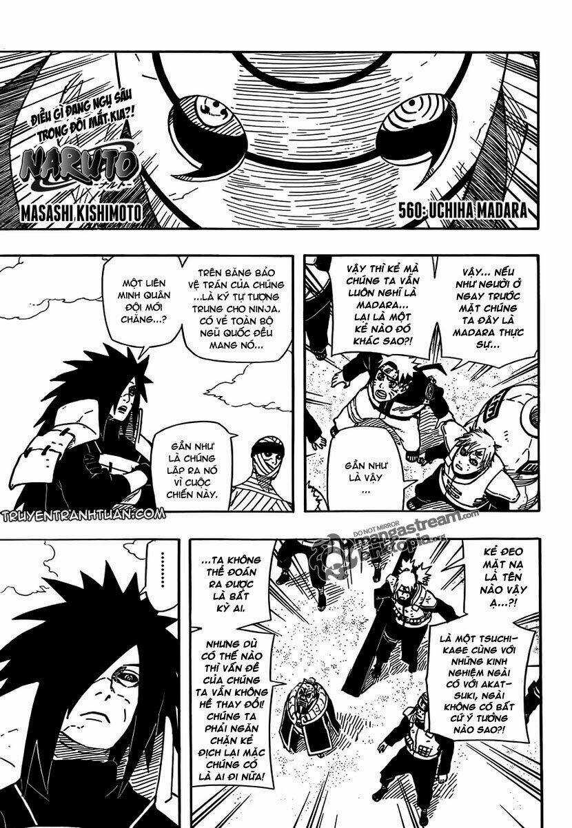 Naruto - Cửu Vĩ Hồ Ly Chapter 560 trang 0