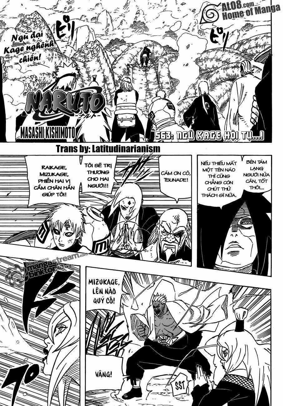 Naruto - Cửu Vĩ Hồ Ly Chapter 563 trang 0