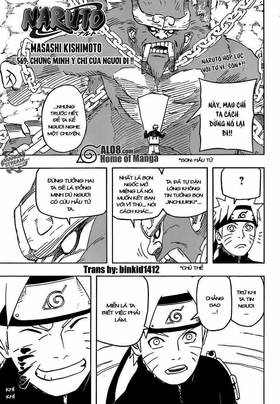 Naruto - Cửu Vĩ Hồ Ly Chapter 569 trang 0