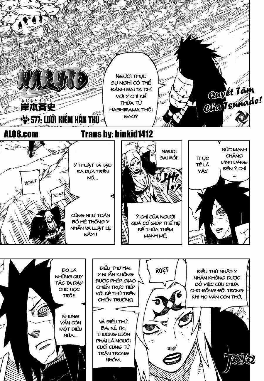 Naruto - Cửu Vĩ Hồ Ly Chapter 577 trang 0