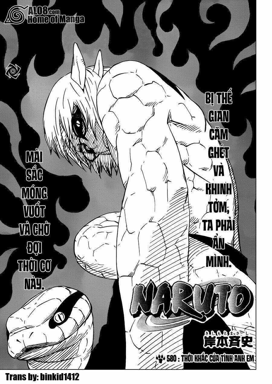 Naruto - Cửu Vĩ Hồ Ly Chapter 580 trang 0