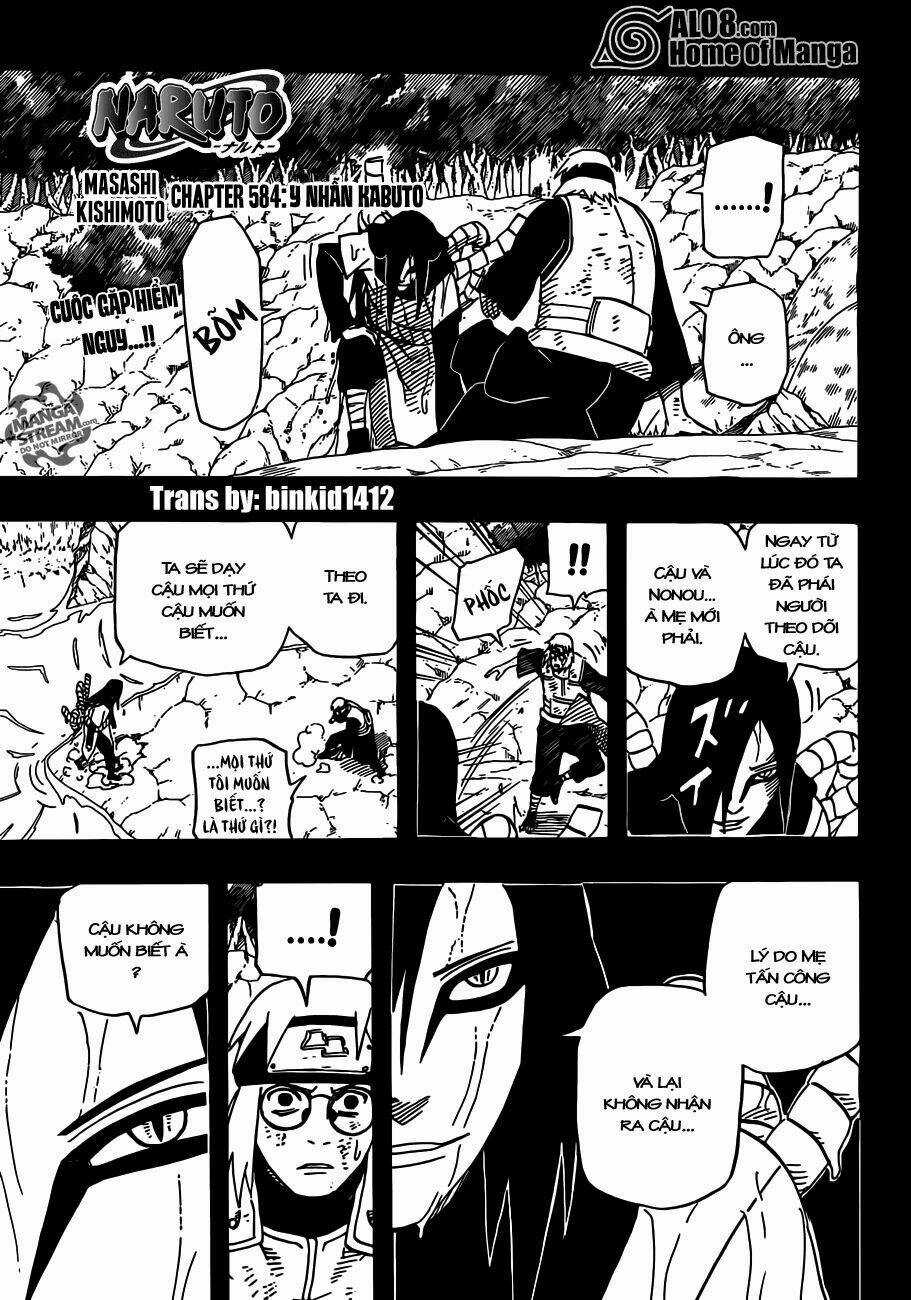 Naruto - Cửu Vĩ Hồ Ly Chapter 584 trang 0