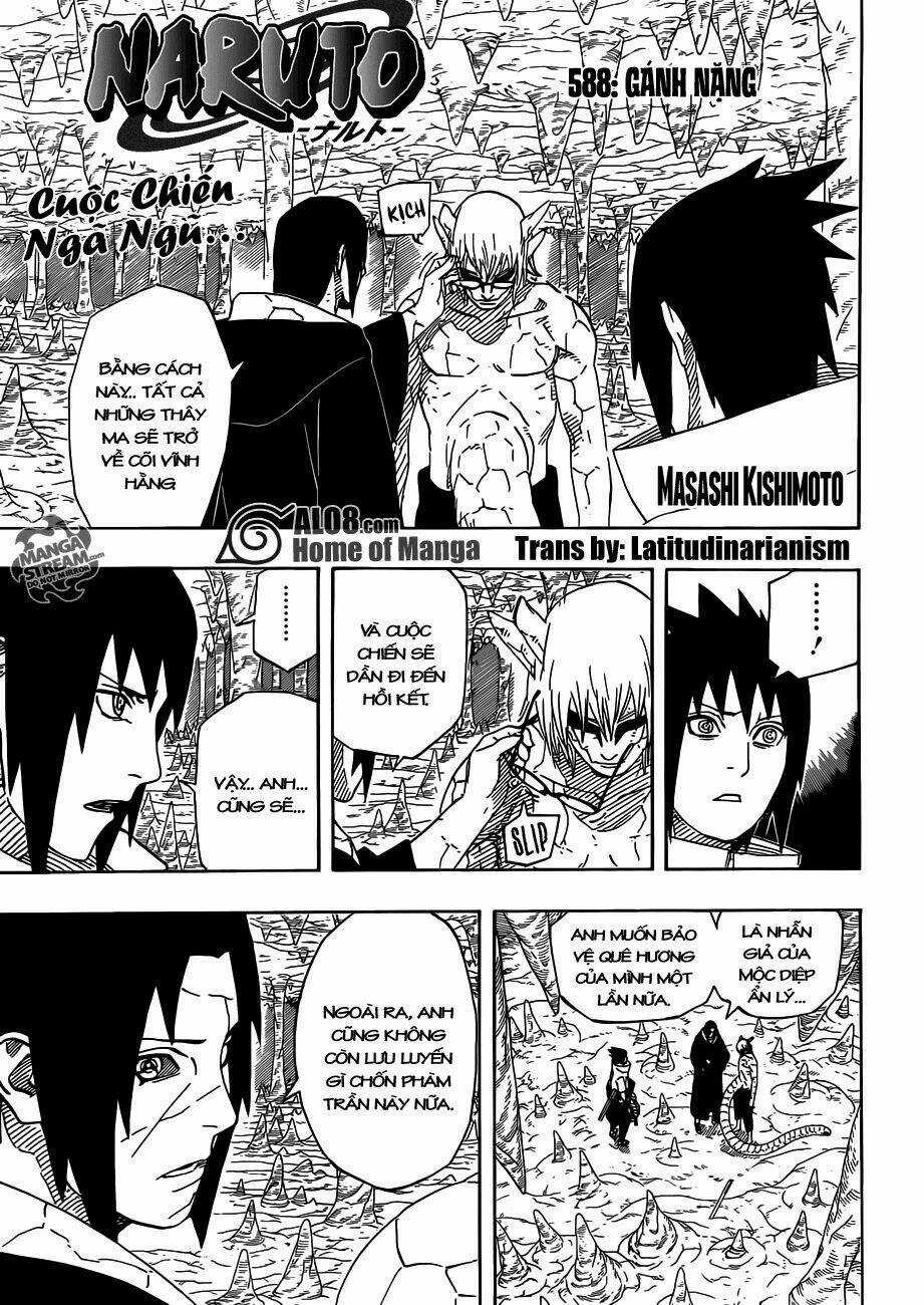 Naruto - Cửu Vĩ Hồ Ly Chapter 588 trang 0