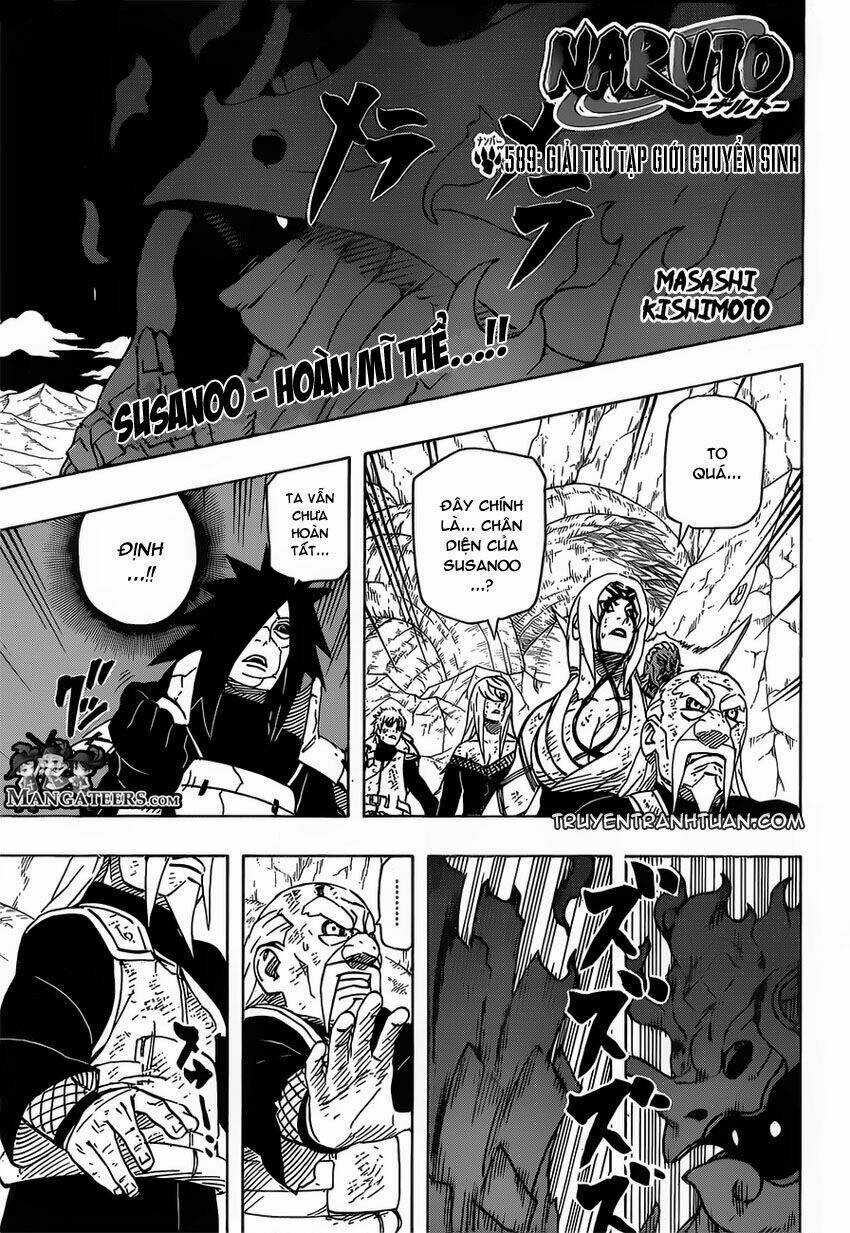 Naruto - Cửu Vĩ Hồ Ly Chapter 589 trang 0