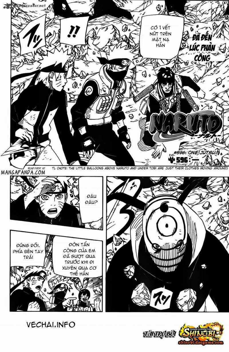 Naruto - Cửu Vĩ Hồ Ly Chapter 596 trang 1